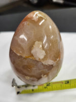 Flower Agate Egg