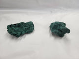 Rough Malachite Crystal - 2 separate pieces