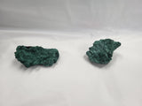 Rough Malachite Crystal - 2 separate pieces