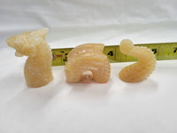 Honey Calcite Sea Serpent