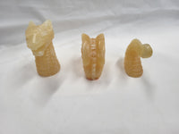 Honey Calcite Sea Serpent