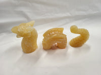 Honey Calcite Sea Serpent