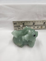 Baby green aventurine dragon