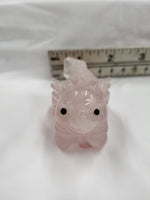 Strawberry Quartz Baby Dragon