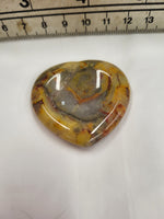 Crazy Lace Agate Heart