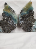 Caribbean Calcite Butterfly Wings with stand