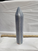 8.5" Blue Calcite Tower