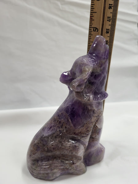 Dream Amethyst Wolf