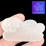 Selenite Cloud smiling face