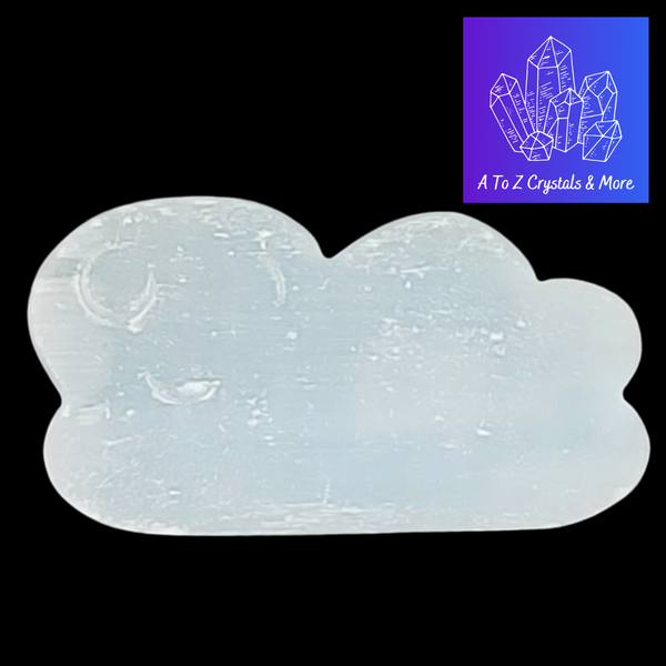 Selenite Cloud winking cloud