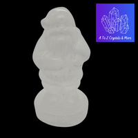 Selenite Santa Claus