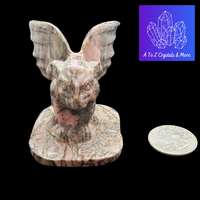 Rhodonite Gargoyle