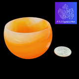 Orange Carnelian Smelting Bowl