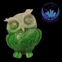 Luminous Owl- green