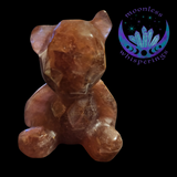 Strawberry Quartz Bear